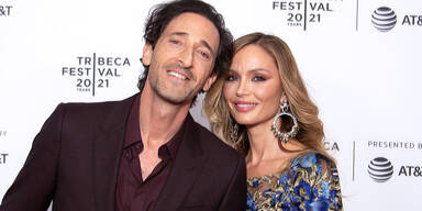 Adrien Brody Georgina Chapman