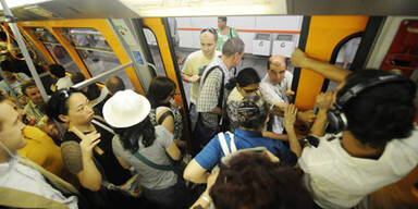 Wien: Hitze stürzt U-Bahn ins Chaos