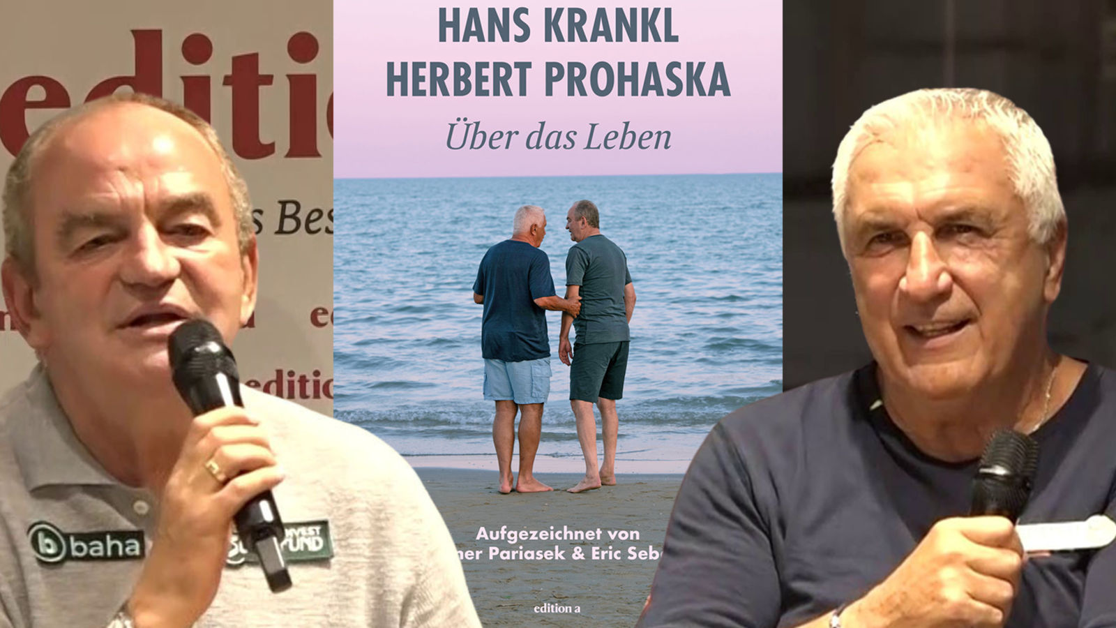 "Über das Leben" Prohaska & Krankl präsentieren ihr Buch oe24.tv