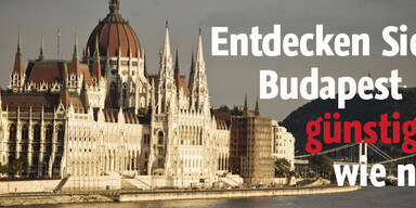 Budapest zum Schnäppchenpreis