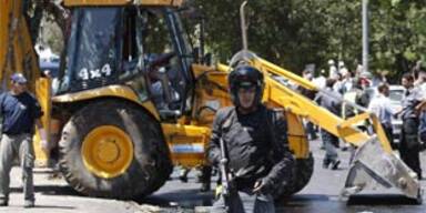 Bulldozer-Anschlag vor Obamas Hotel in Israel
