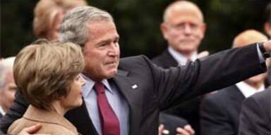 Bush weinte vor Obama-Besuch