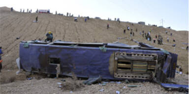 24 Tote bei schwerem Busunfall in Israel