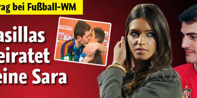 WM-Torwart Casillas heiratet seine Sara