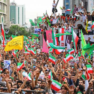 Proteste gegen Ahmadinejad