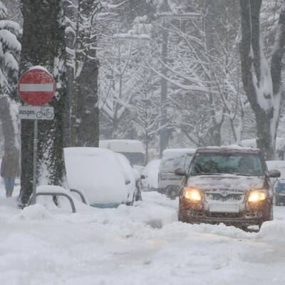 Ganz Österreich im Schnee versunken