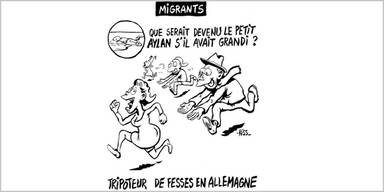 Charlie Hebdo schockt mit Karikatur