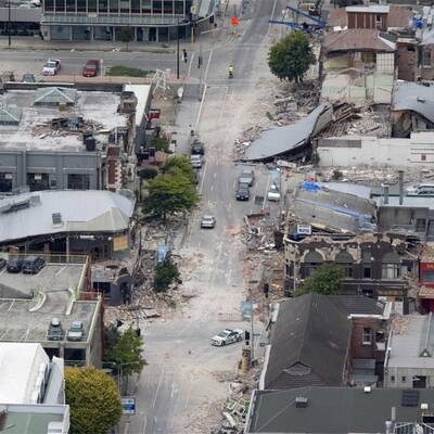 Schweres Erdbeben in Neuseeland