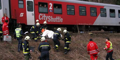 Elf Verletzte bei Zugunglück in NÖ