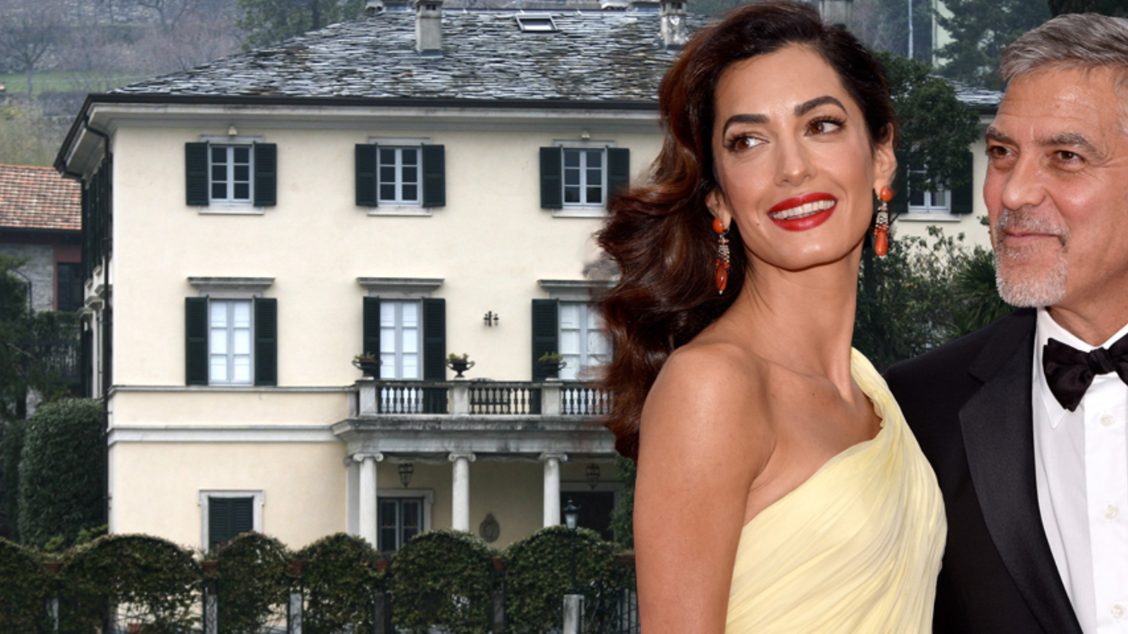 George and Amal Clooney sell a villa for 100 million euros