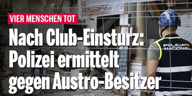 Nach Club-Einsturz: Polizei ermittelt gegen Austro-Besitzer