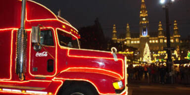 Der Cola-Truck kommt jetzt nach Wien!