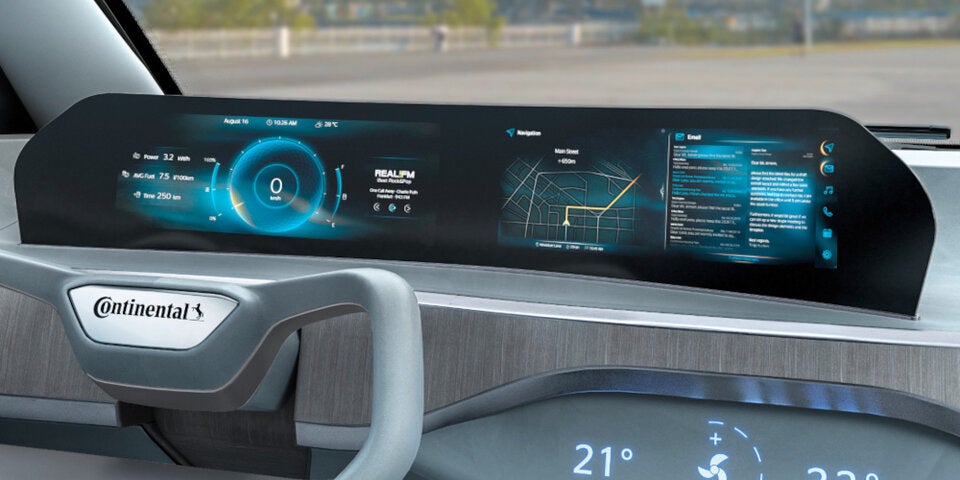 Hightech-Cockpit mit Super-Displays geht in Serie