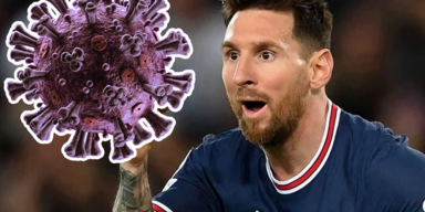 Messi hat Corona