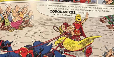 'Asterix'-Band sagte Coronavirus voraus