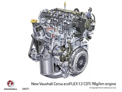 Corsa Ecoflex begnügt sich mit 3,7 Litern