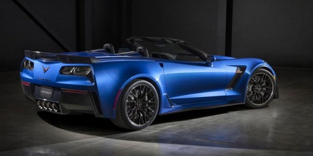 So kommt das neue Corvette Z06 Cabrio