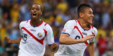 Costa Rica fegt Uruguay vom Platz