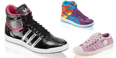 Kunterbunte & kultige Sneaker-Trends