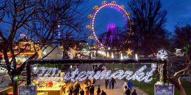 Am Riesenrad wird´s winterlich