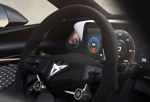 E-Auto von Cupra mit High-Tech-Cockpit