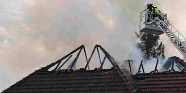 Feuer in Villa: Es war Brandstiftung