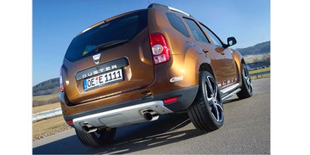 Dacia Duster von Eibach und Giacuzzo