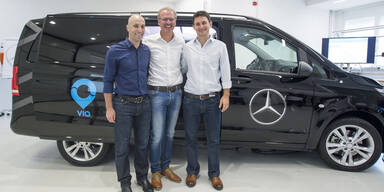 Daimler startet Van-Mitfahrdienst in Europa