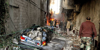 Bomben-Anschläge: Blutbad bei Damaskus 