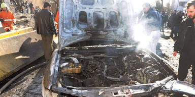Autobombe in Damaskus explodiert
