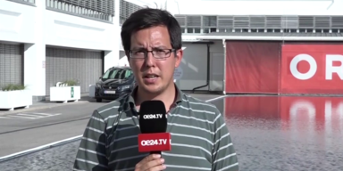 oe24.TV-Reporter David Herrmann-Meng