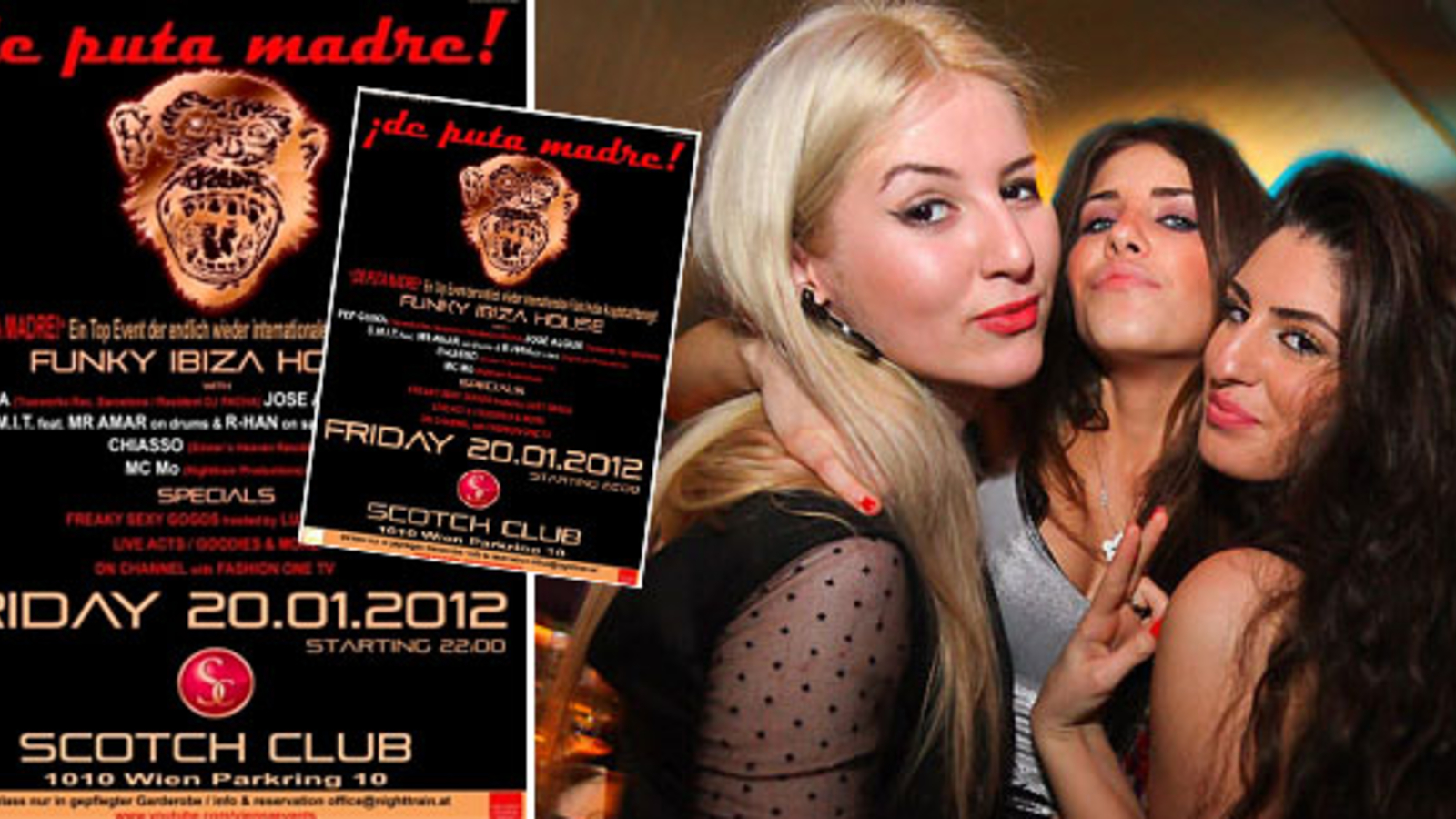 De Puta Madre im Scotch Club - stars24