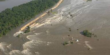 Mississippi-Dämme trotzen Hochwasser