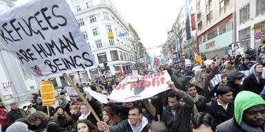 "Moria ist Mord!": Angst vor Verkehrschaos wegen Demo in Wien