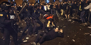 Unruhen Madrid