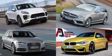 Rekorde für Porsche, Mercedes, BMW & Audi