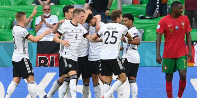 Deutschland siegt gegen Portugal
