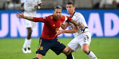 Spanien dank Last-Minute-Treffer noch 1:1 gegen Deutschland