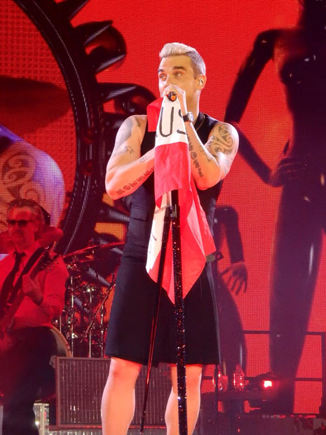 Robbie Williams: Grandiose Show in Linz