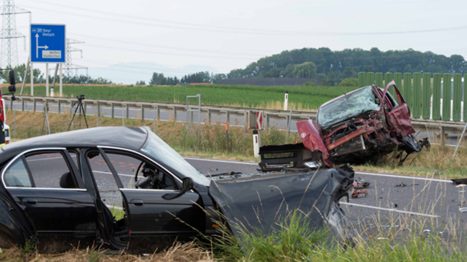 Toter Bei Frontal Crash In Oberösterreich Oe24at