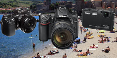 Die besten Kameras für den Urlaub