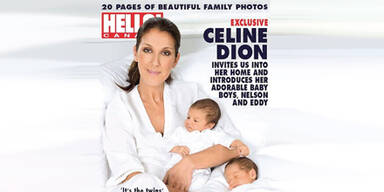 Céline Dion zeigt uns ihre Zwillinge