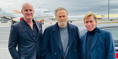 Markus Deussl, Franco Nero und Helmut Werner