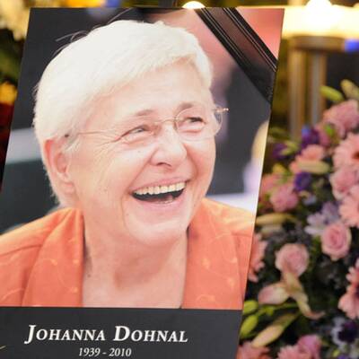 Abschied von Johanna Dohnal