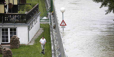 NÖ: Donau-Pegel weiter im Steigen