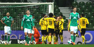 2:1 - Dortmund siegt mit Trainereffekt gegen Bremen