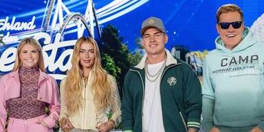 Beatrice Egli, Loredana, Pietro Lombardi und Dieter Bohlen sind die DSDS-Jury