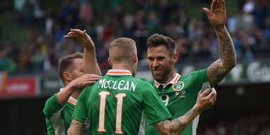 Irland gewinnt Generalprobe für Österreich-Spiel