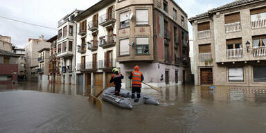 Überschwemmungen in Spanien