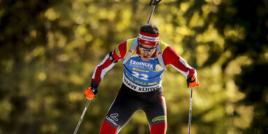 Biathlon: Eder & Eberhard unter Top 5